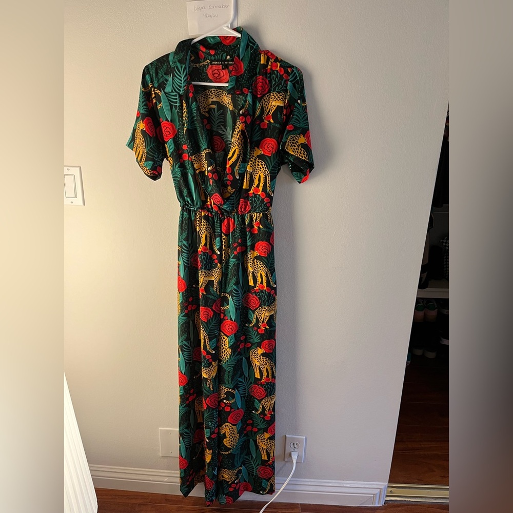 America & Beyond Jaguar Paradise Jumpsuit